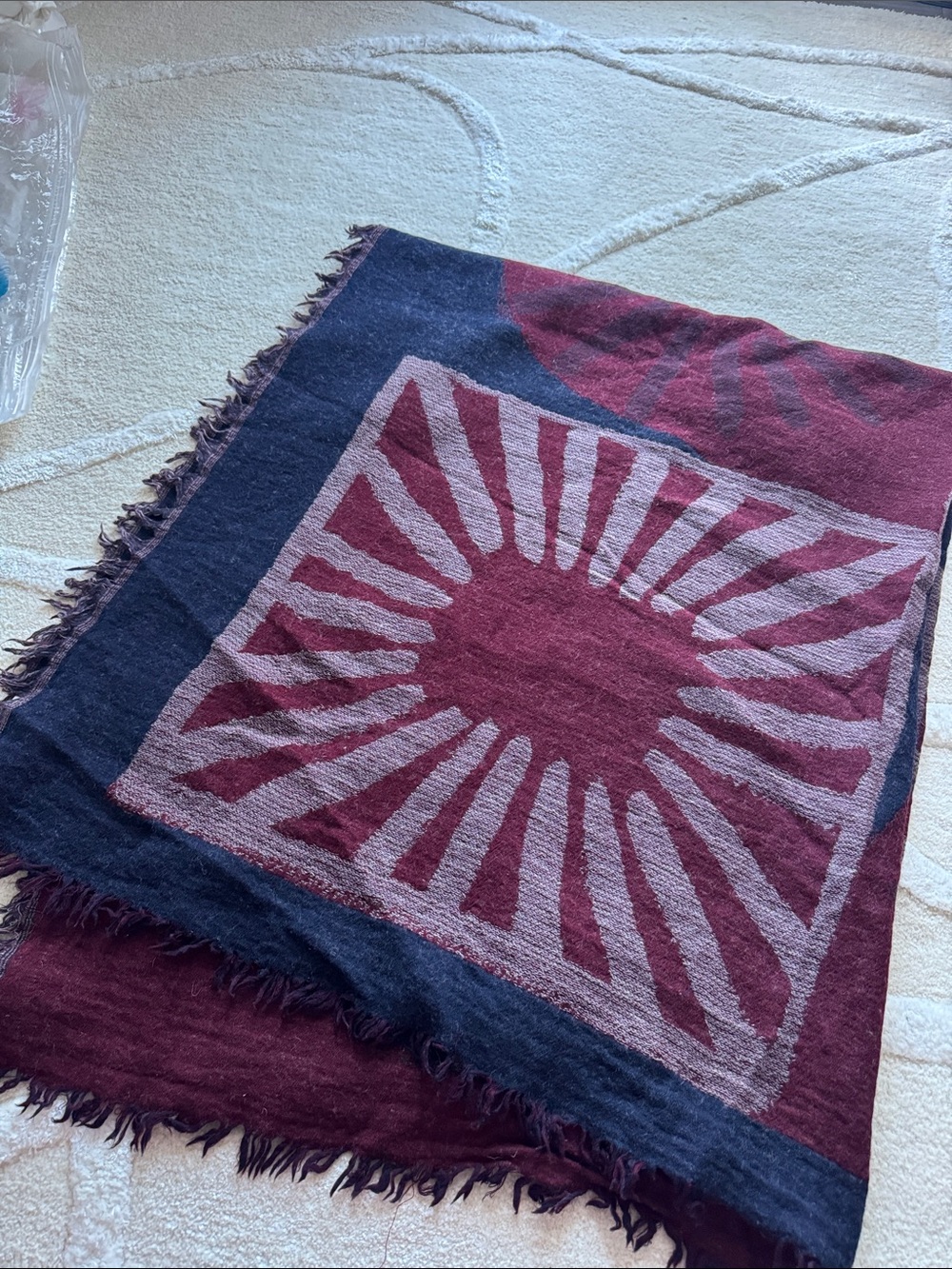 Aritzia Wilfred Blanket Wool Scarf
